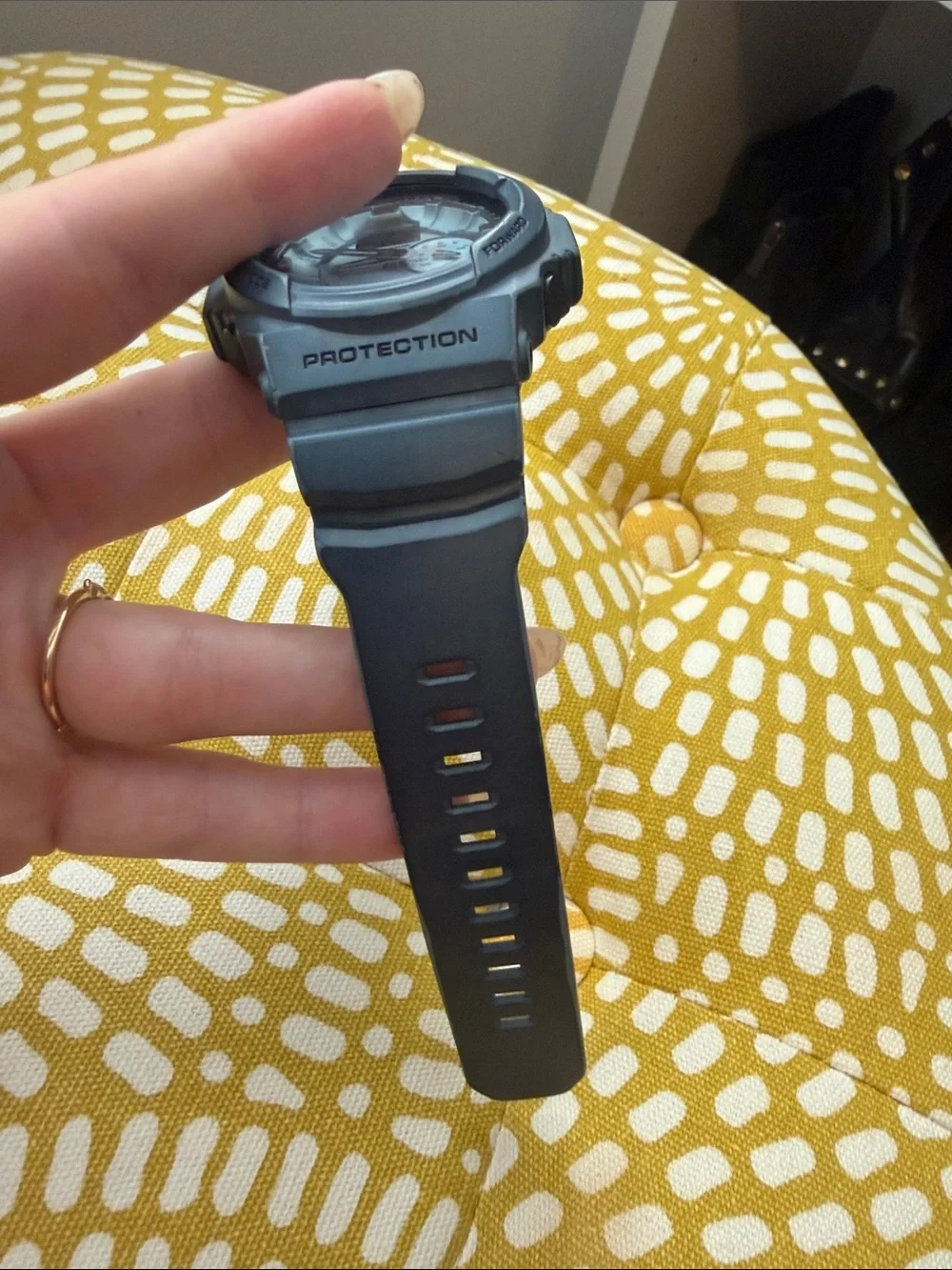 G-Shock Blue Analog-Digital Sport Watch